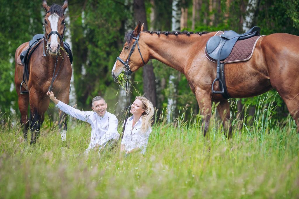 Hubertus Aparthotel & Restaurant & Horse Club Starogard Gdański Quarto foto